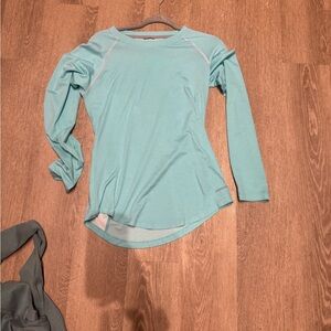 Patagonia Light Blue Long Sleeve Top